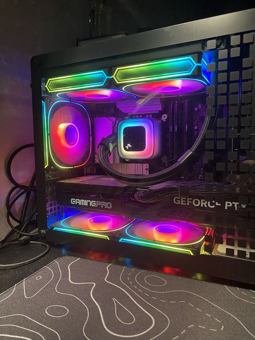 Мини компьютер ПК 14600K + RTX 5070 TI