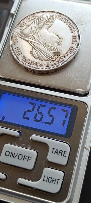 Moneda 1 coroana Anglia 1893