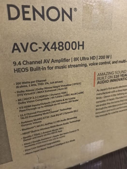 DENON avc-x4800h