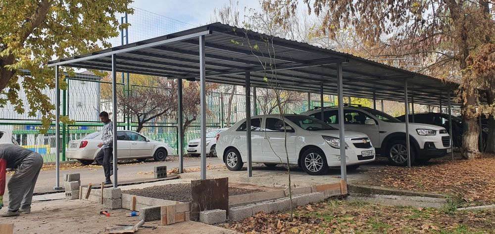 Навес перила сварщик