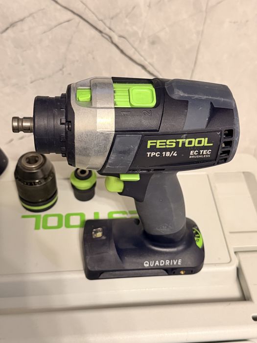 Продавам винтоверт Festool tpc 18/4 4 скоростен