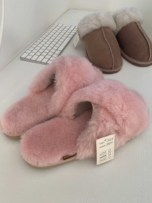 Домашни чехли розови - Домашни чехли Милвена