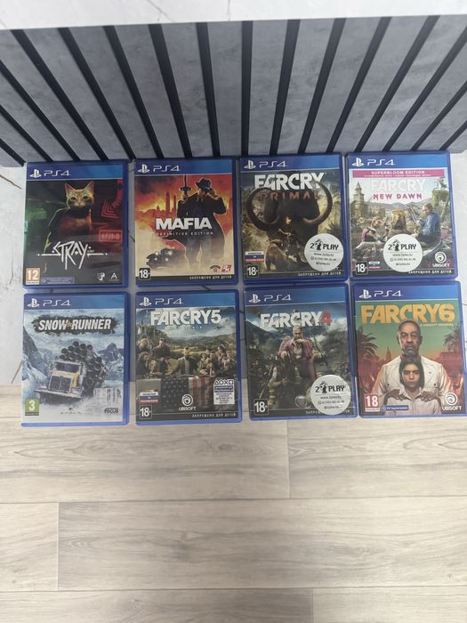 Продам диски на PS 4