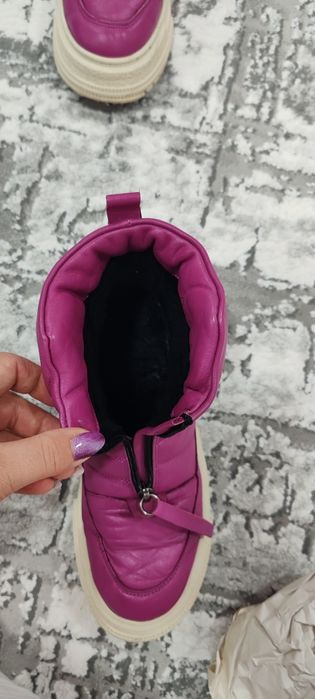 Ghete din piele naturală damă 38