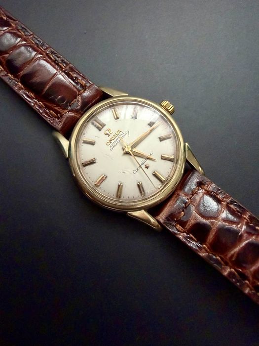 Ceas Omega Constellation Automatic 18 k Gold Cappen , full set.