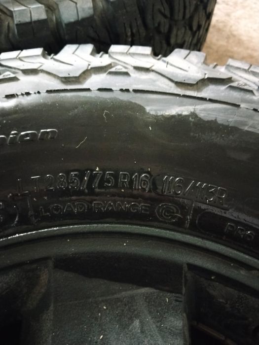 Гризевая резина Goodrich