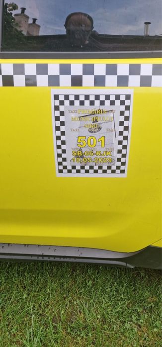 Licență/ Timbru Taxi Sibiu