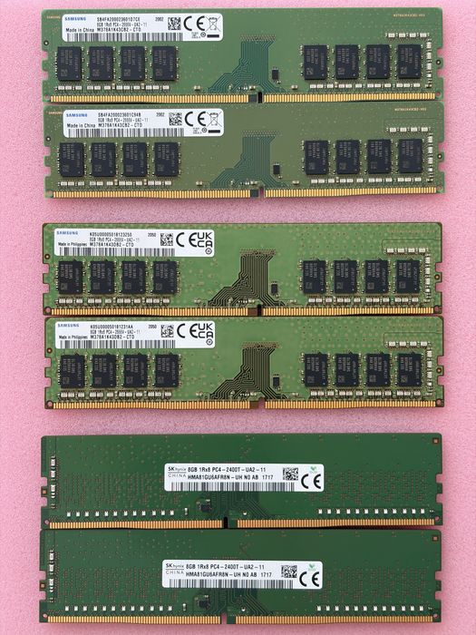 Memorii RAM desktop DDR4 2x8GB DIMM