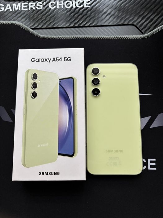 Samsung Galaxy A54, 256GB, 8GB RAM, 5G, Awesome Green