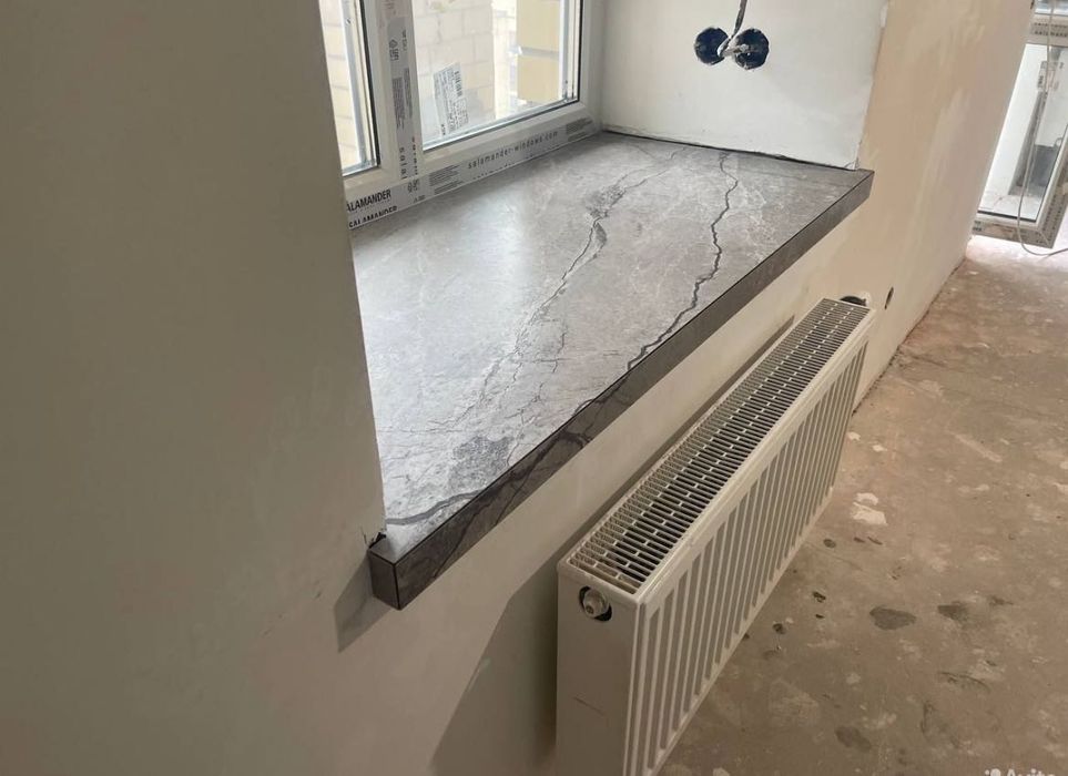 Execut scări din gresie porțelanată  tăiere la 45° – 100 lei / treaptă