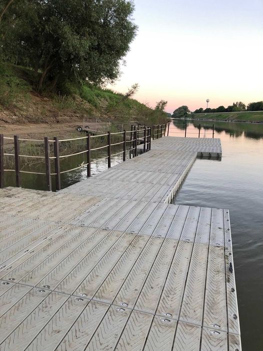 Ponton acostare barca, jet, caiace sectiune 2,35 m x 1,55 m x 0,25m