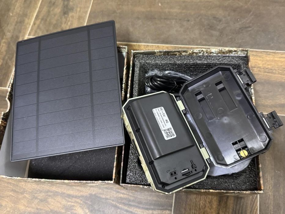 4g Ловна камера с панел