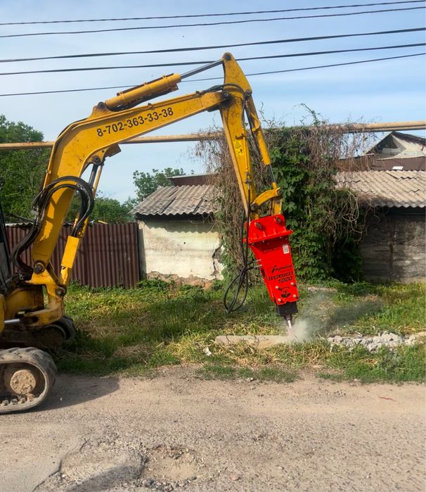 Гидромолот миниэкскаватор