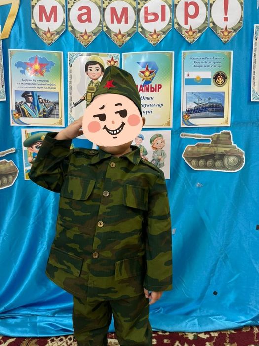 Военный костюм на мальчика