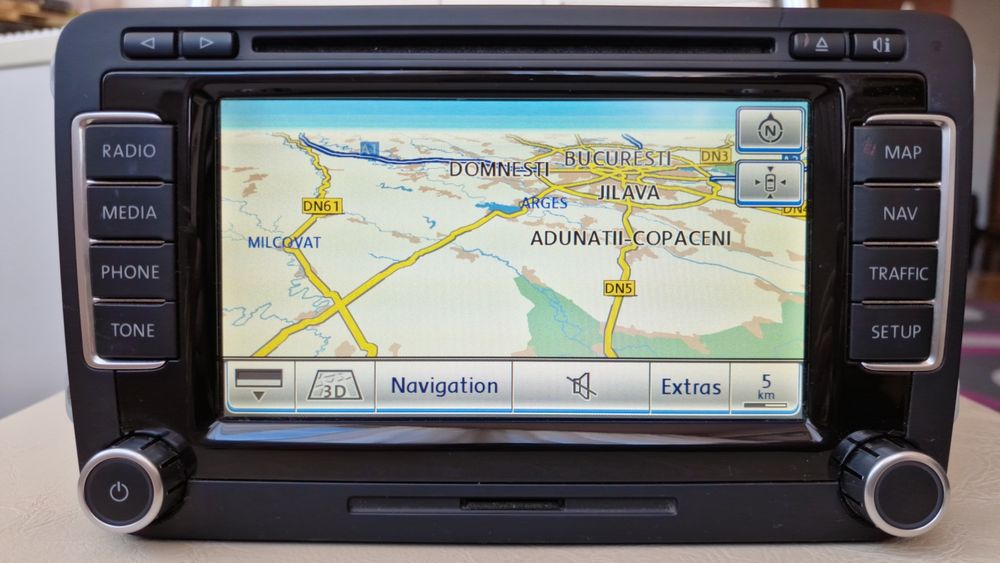 Navigatie VW RNS 510  + Harti + Cod Pin + Antena GPS !