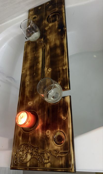 Изготовим подставки для стаканов в ванную, столики для еды