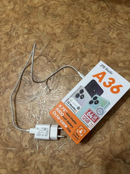 Продам смартфон ZTE A36