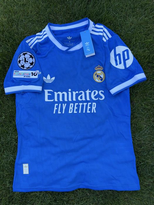 Tricou Real Madrid Third UCL 25/26 Mbappe Vinicius Jr Bellingham (S/M/L)
