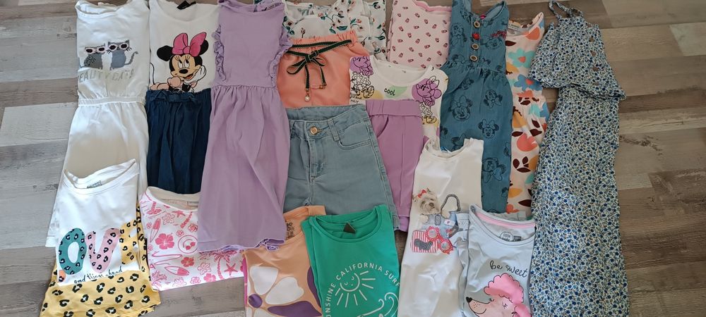 Летен сет 116-122,за момиче