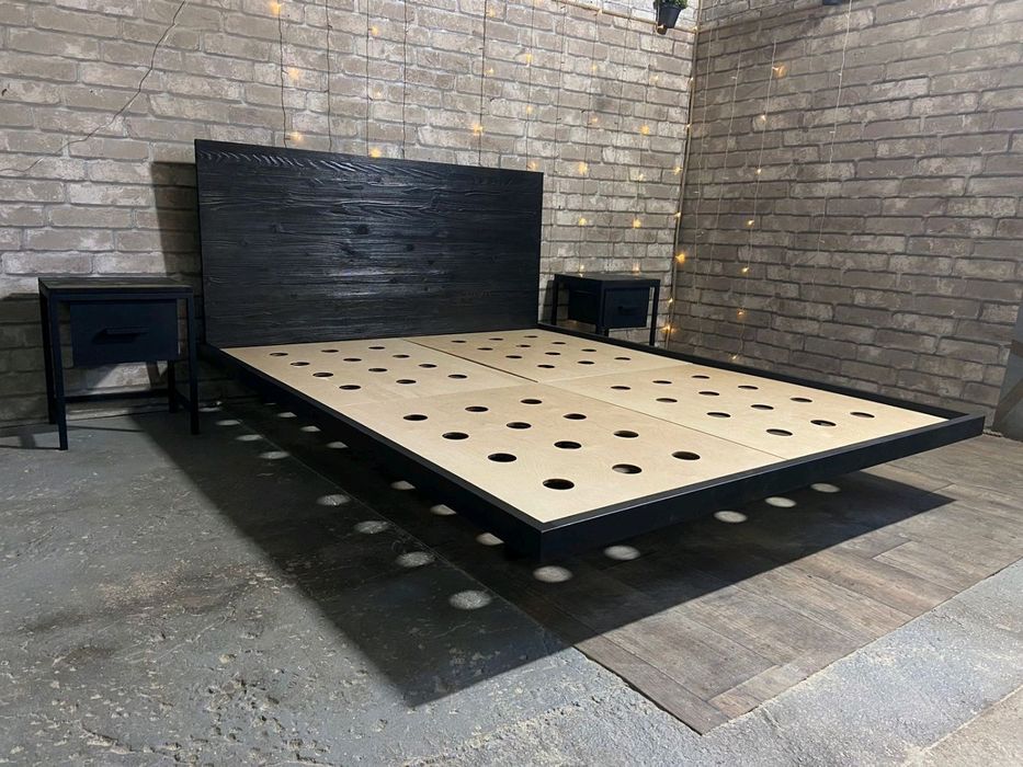 Кровать лофт металл каркас