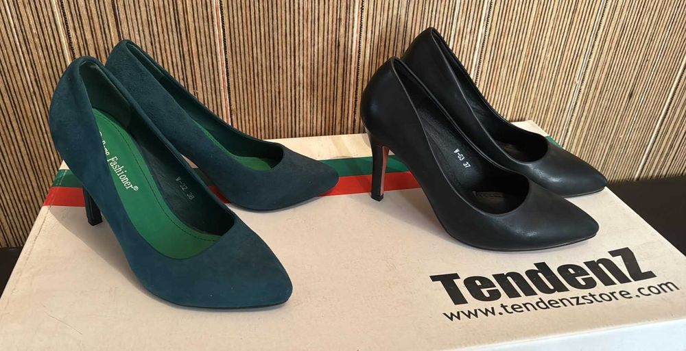 Запазени дамски обувки в размери 37, 38, 39