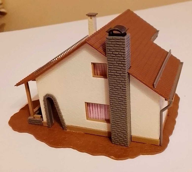 lot machete casute diorama H0 1:87 CFR