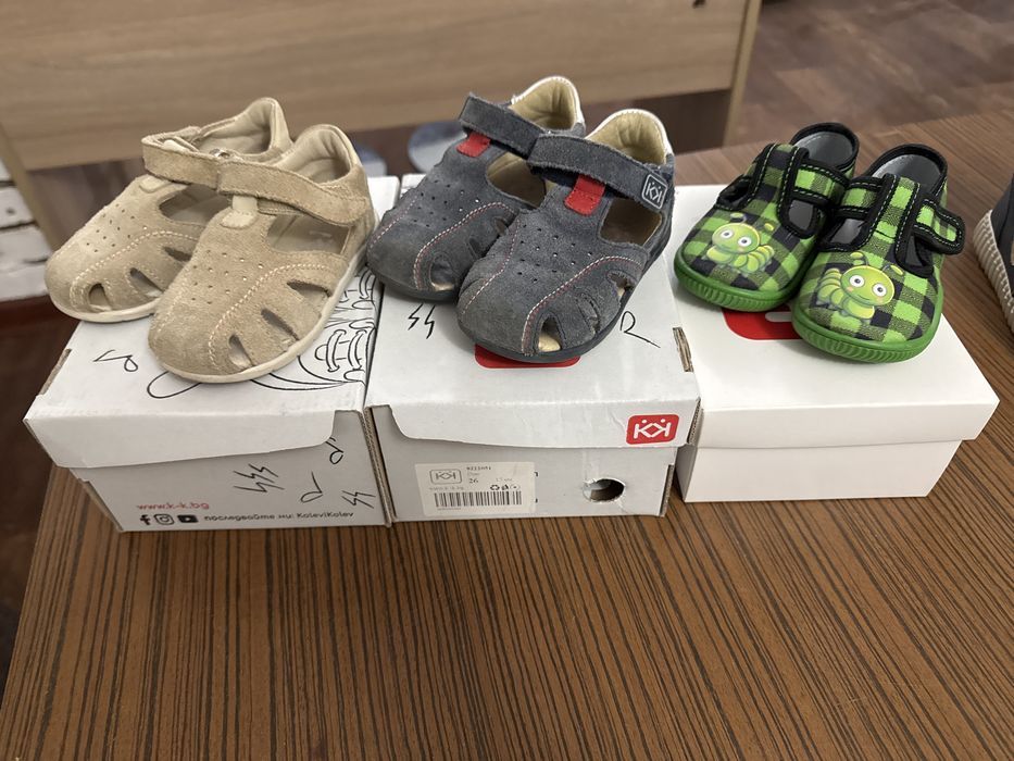 пантофи 28 и 29 номер, Колев и Колев сандали