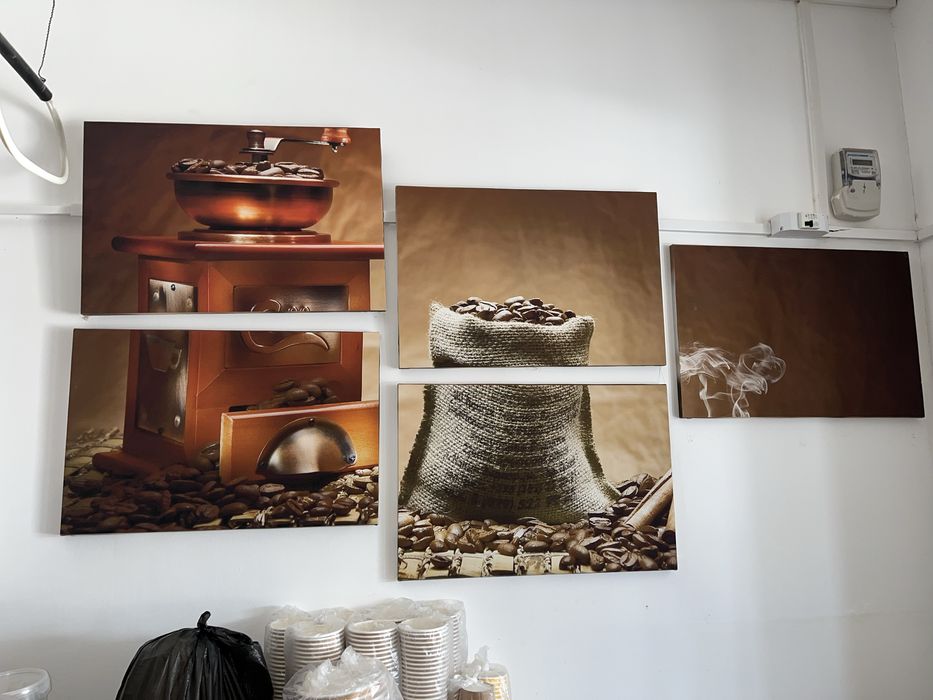 Комплект шкафа для кофейни