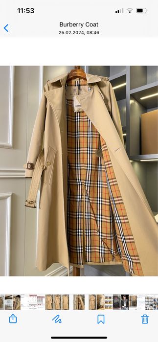 Trench/ Palton impermeabil Burberry