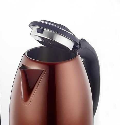 Hagen, Компактна електрическа кана от неръждаема стомана, 1500W, 1,8L