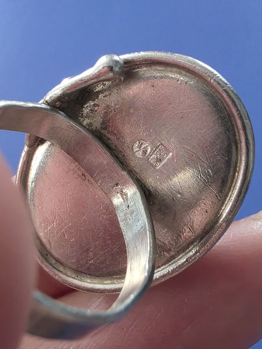 Inel argint cu piatra