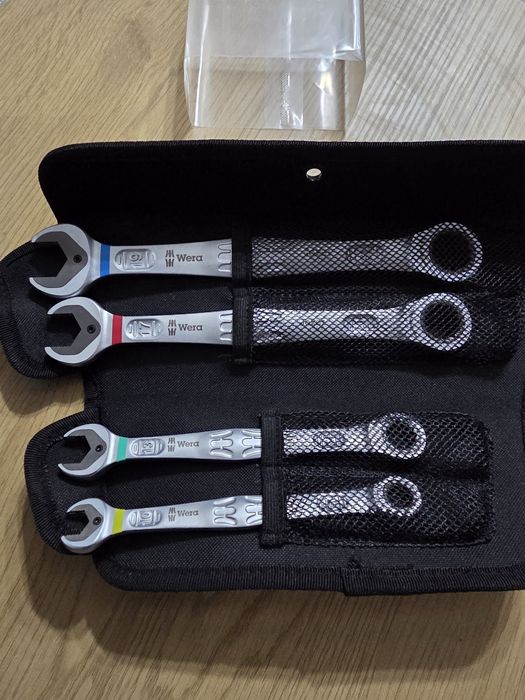 Set 4 chei combinate cu clichet Wera Joker 6000