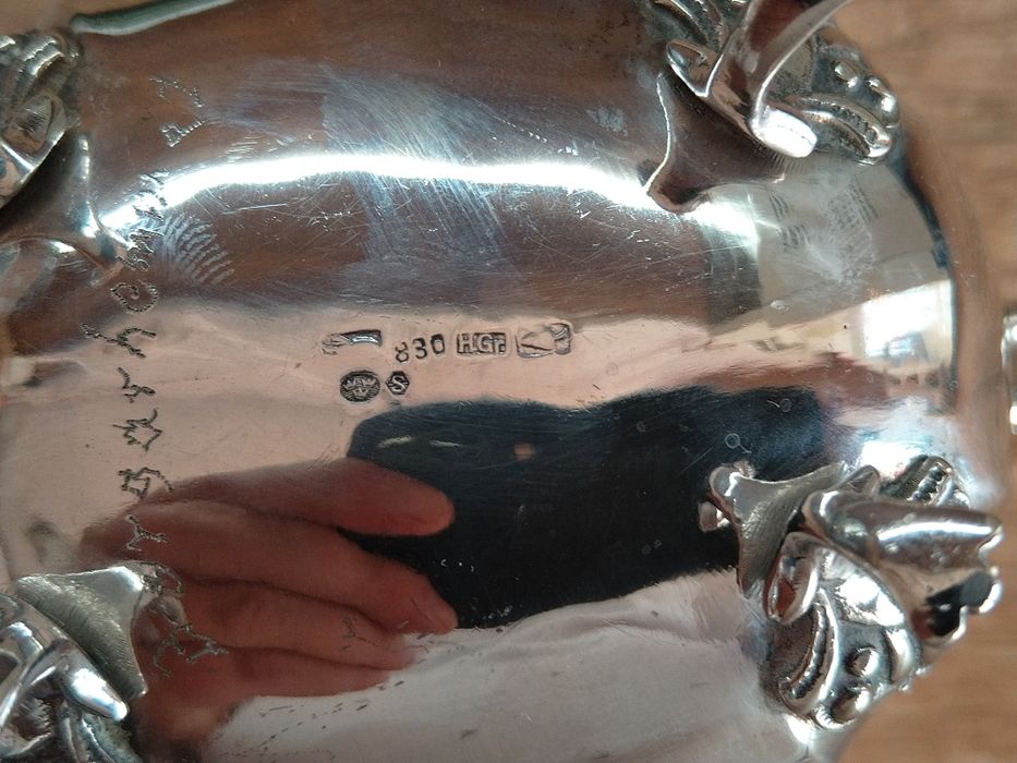 Продавам антикварна Шведска сребърна кана 1926 година