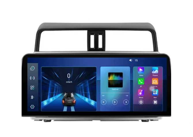 TOYOTA CRUISER PRADO 150 LC 2017/2022 12.3''андроид нави,9294+9501+397