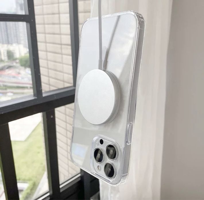 Husa din silicon compatibila MagSafe iPhone 14 , 14 Pro Max