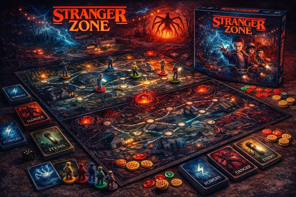Семейна настолна игра STRANGER ZONE – 2–6 играчи
