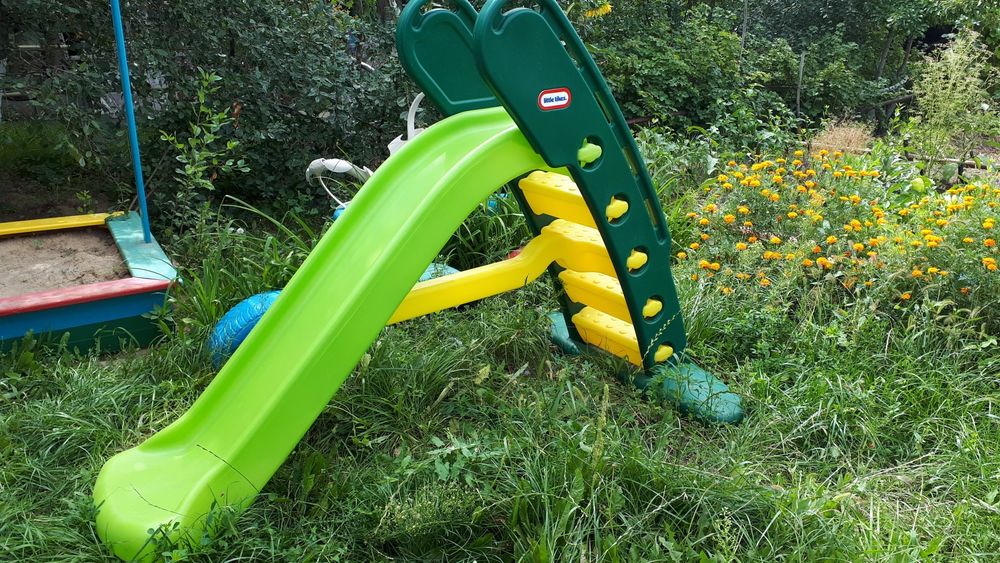 Горка детская пластиковая