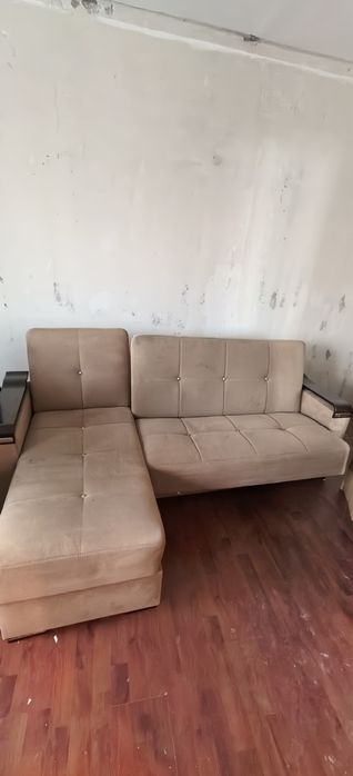 Диван раскладной и кресло