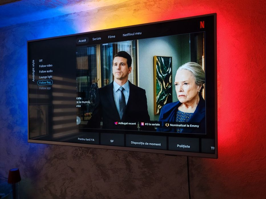 Smart TV Philips 108 cm Ambilight