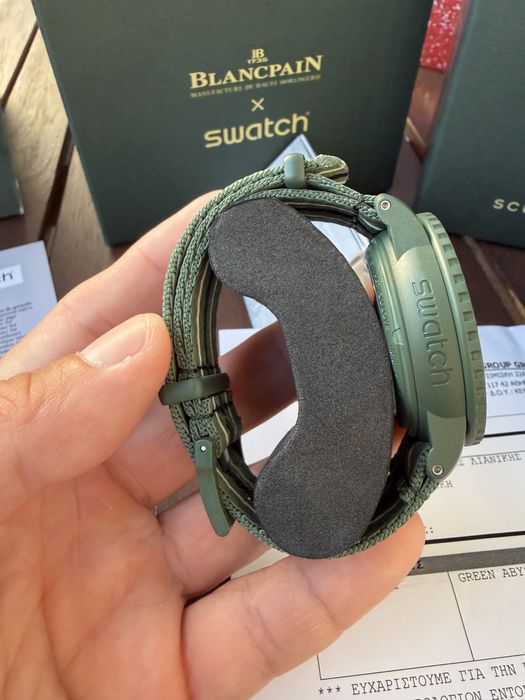 Blancpain x Swatch Scuba Fifty Fathoms "Green Abyss"
