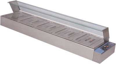 Well maxi топли витрини , витрина за пица