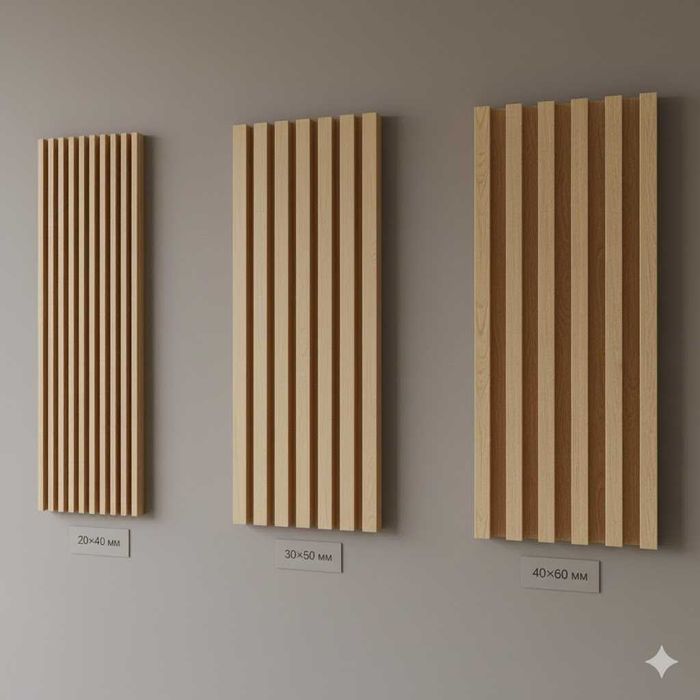 Декоративные рейки для стен/ перегородки