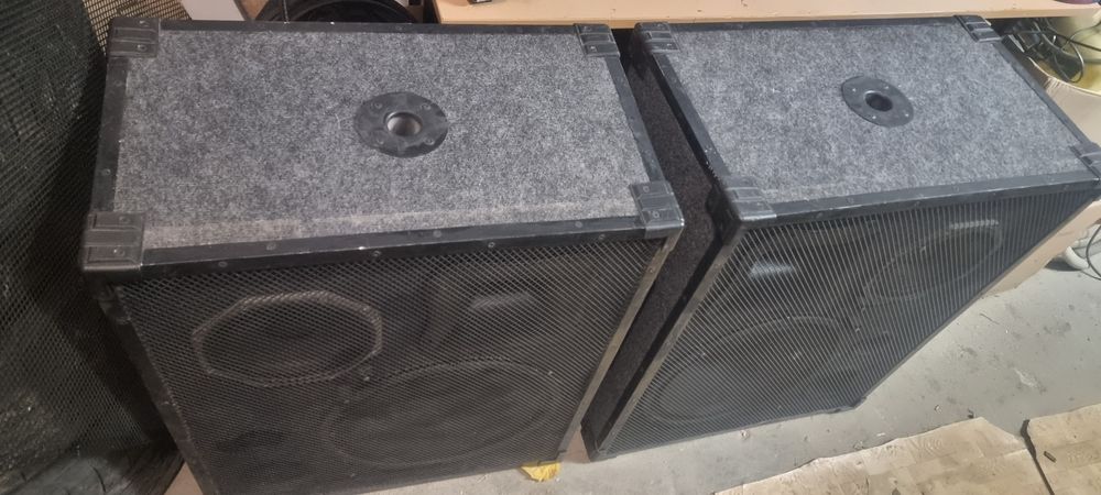 4 бр.Трилентовите тонколони Eminence kappa 2 бр. и GRAFT-2 бр.