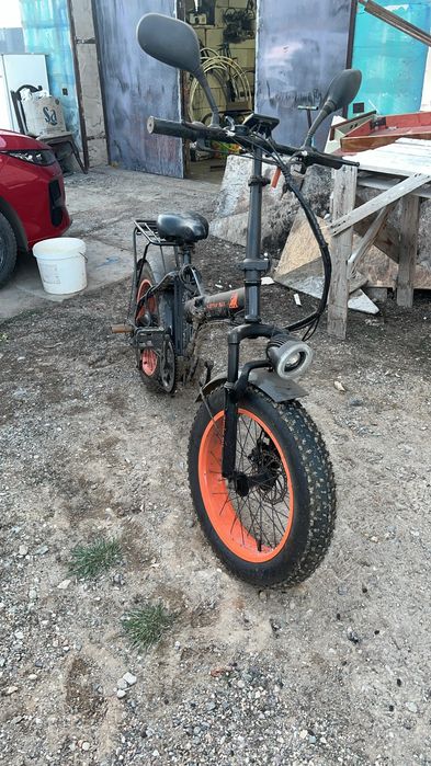 Веломопед веломотоцикл скоростной электрический мотоцикл три скорости