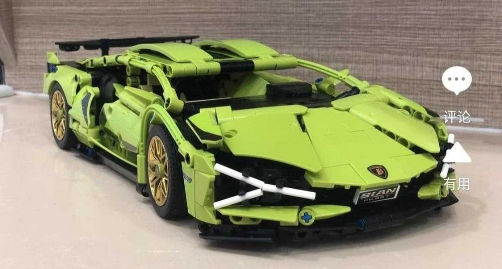 Lannborghini лего конструктор. 1280 + деталей
