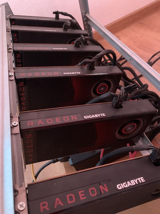 rig 6x gigabyte radeon 8gb