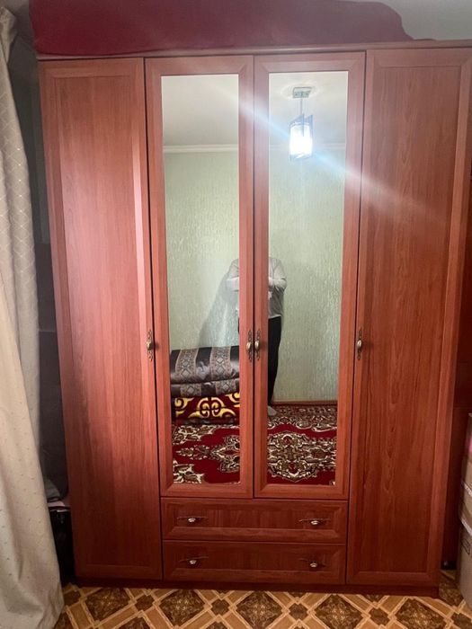 Шкаф с зеркалом для одежды