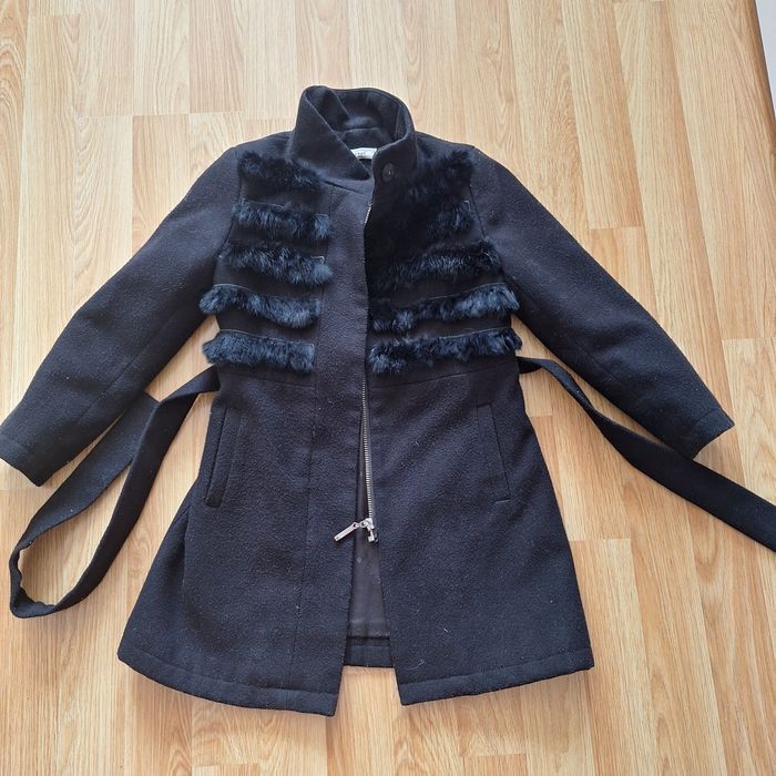 Черно елегантно палто