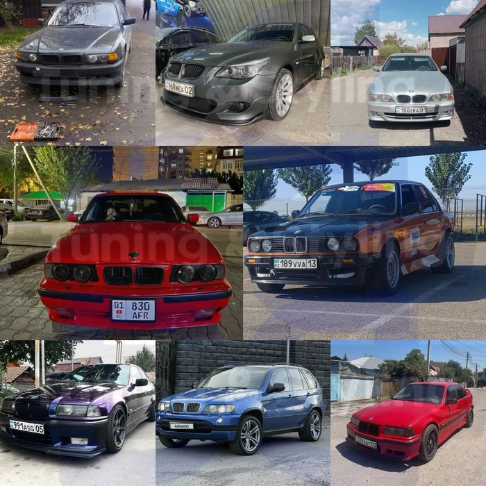 Бампер Пороги Накладки Губа БМВ е34 е36 е30 е38 е39 е53 х5 е60