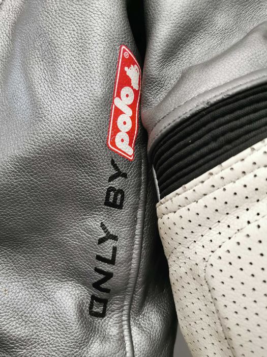 Geaca moto piele FLM marime 54